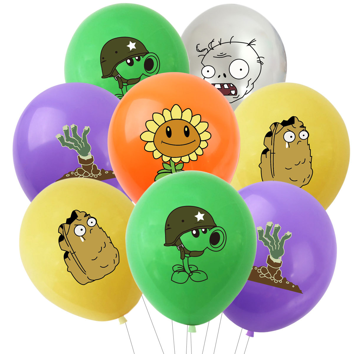 Zombie Party Games - 10 pz 12 pollici Piante VS