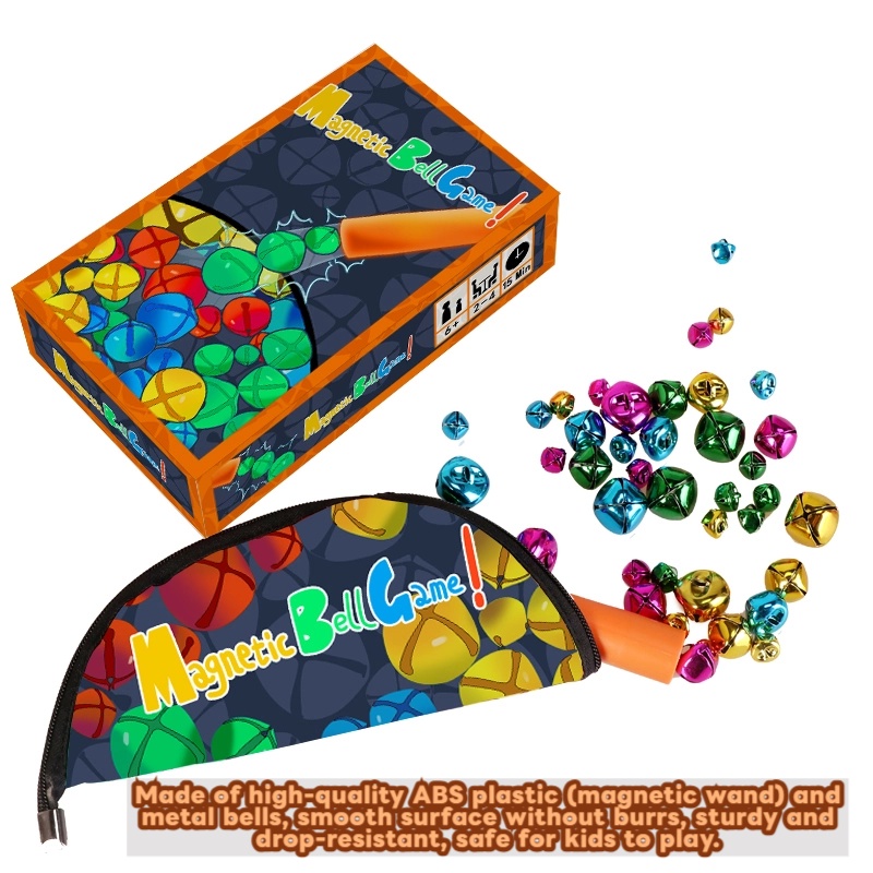 Party Games Easter For Family - Gioco Magnetico Bell Challenge, Giocattolo Montessori