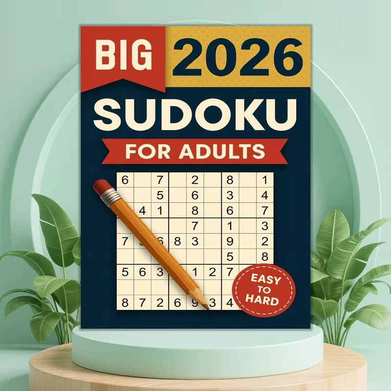 Party Games New Year - Libro di Giochi Sudoku in Inglese