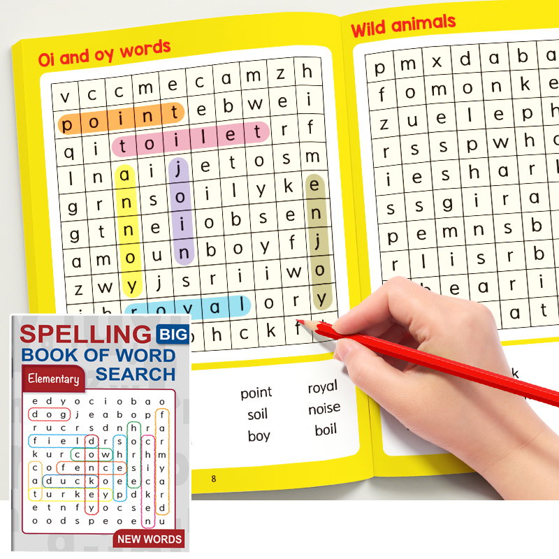 Party Games New Year - Libro di giochi di ricerca parole