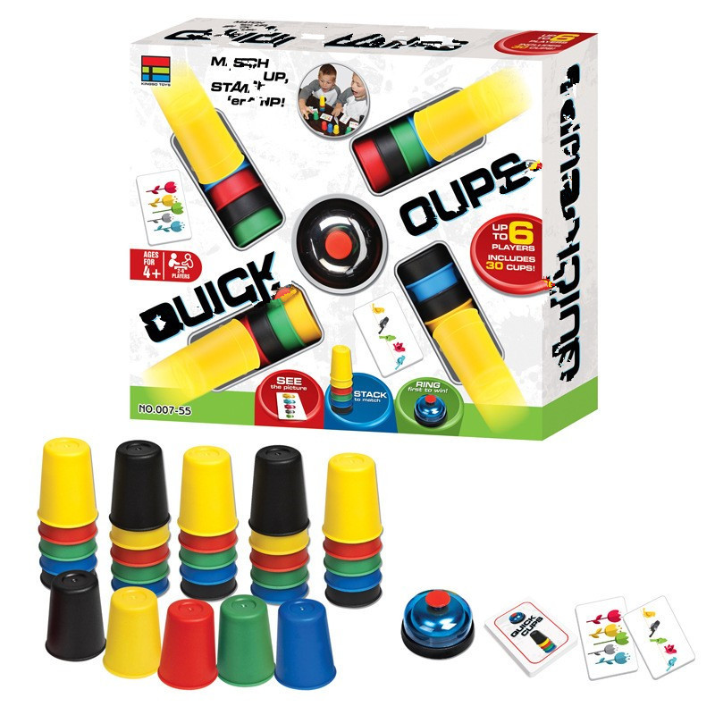 Party Games For 5 Year Olds Indoors - Sport Tazze impilabili Giochi di carte