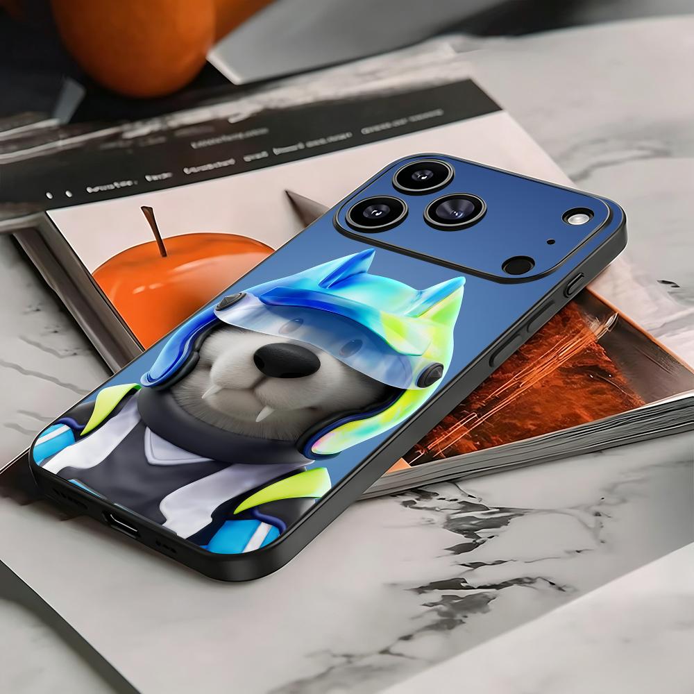 Party Games Phone - Custodia Morbida Nera Antiurto Hot Party