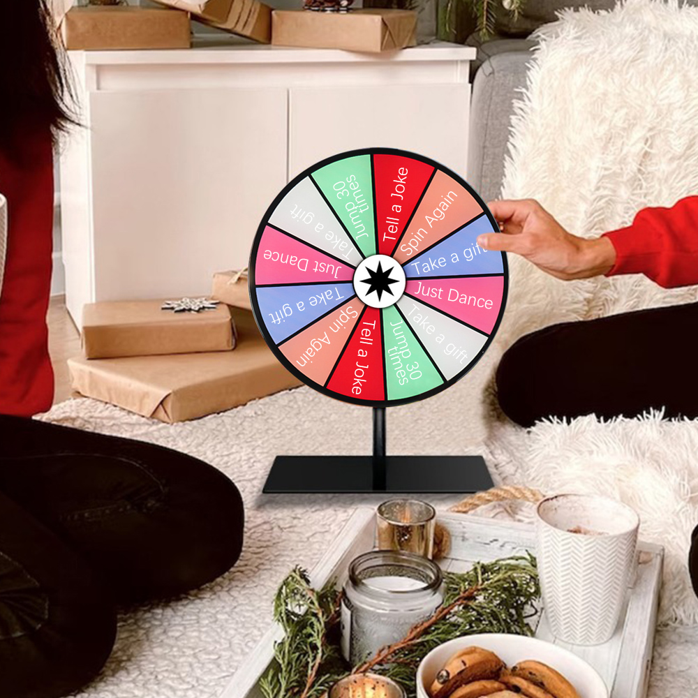 Party Games Spin The Wheel - Voilamart Ruota premi girevole da tavolo