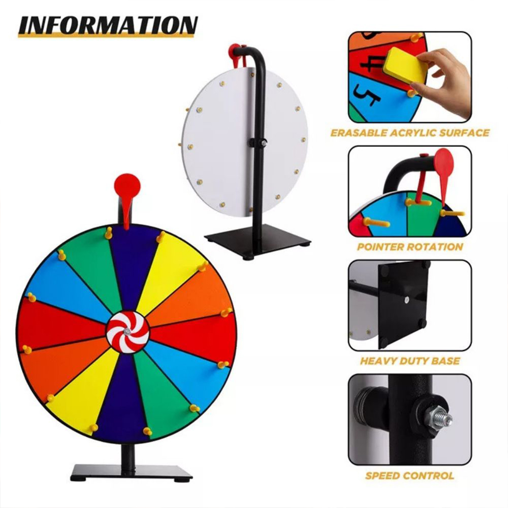 Party Games Spin The Wheel - Ruota girevole economica montata a parete