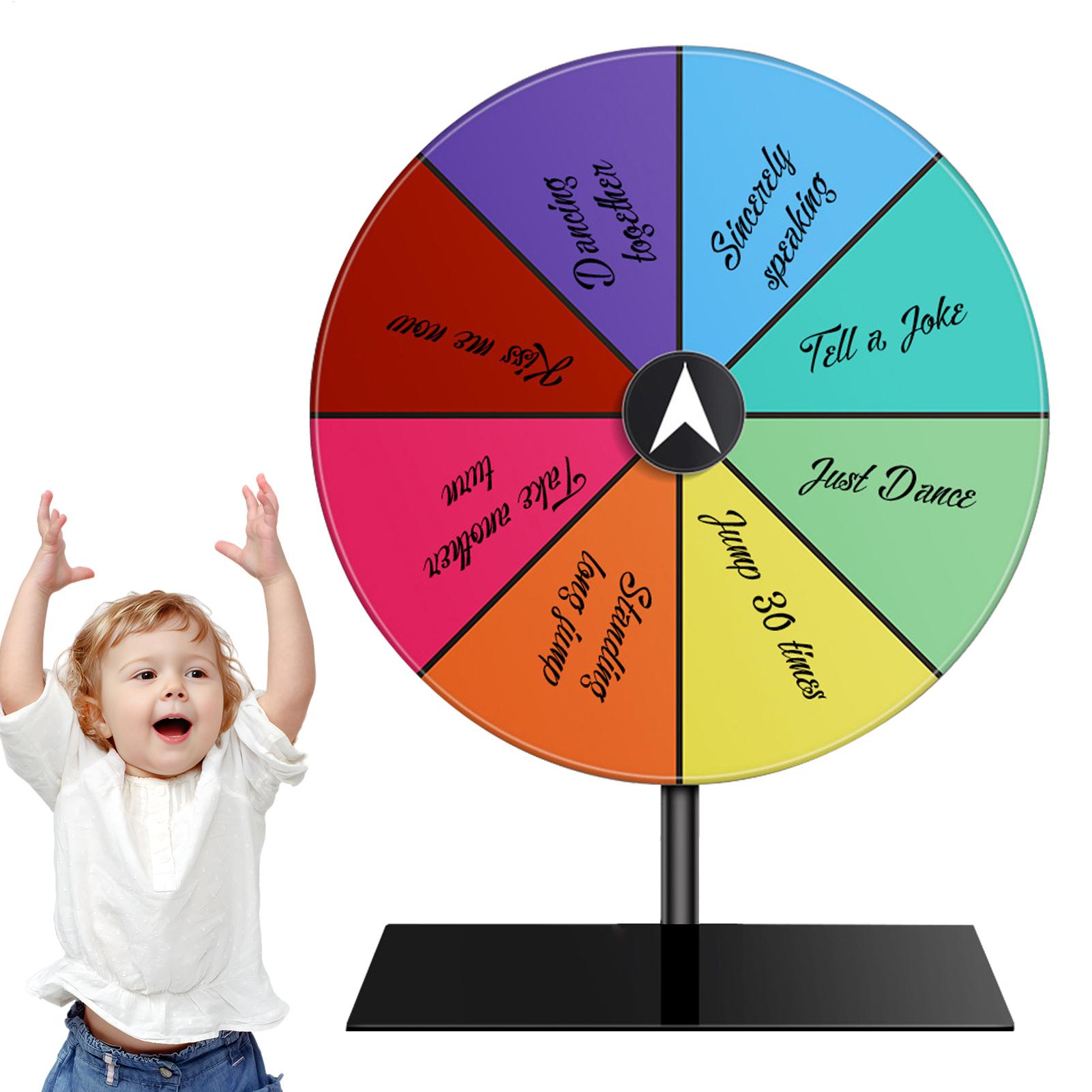 Party Games Spin The Wheel - Ruota della Fortuna Girevole per Giochi,