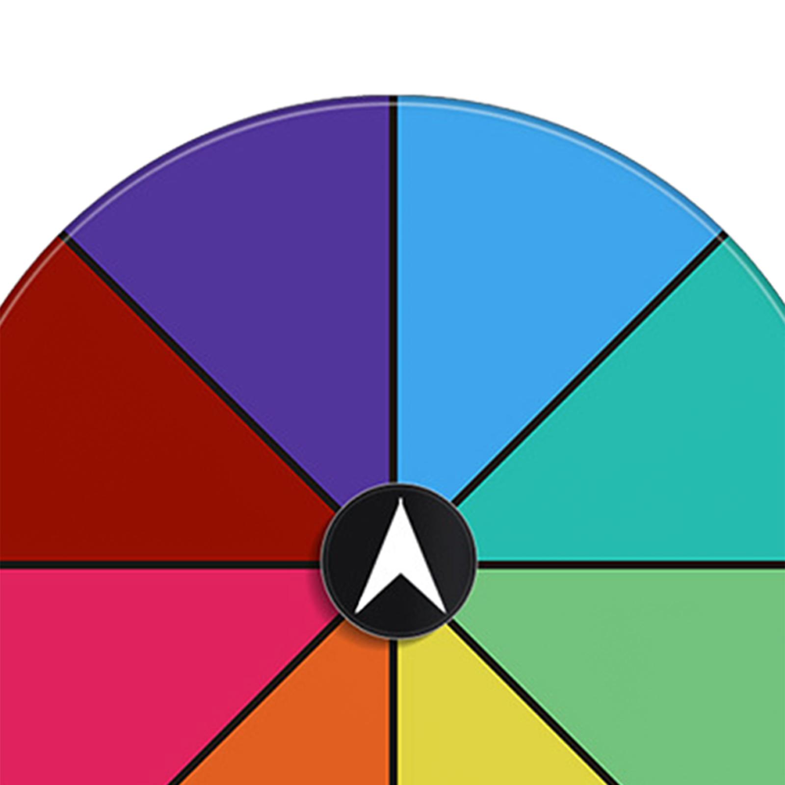 Party Games Spin The Wheel - Ruota Girevole in Acrilico per Premi,
