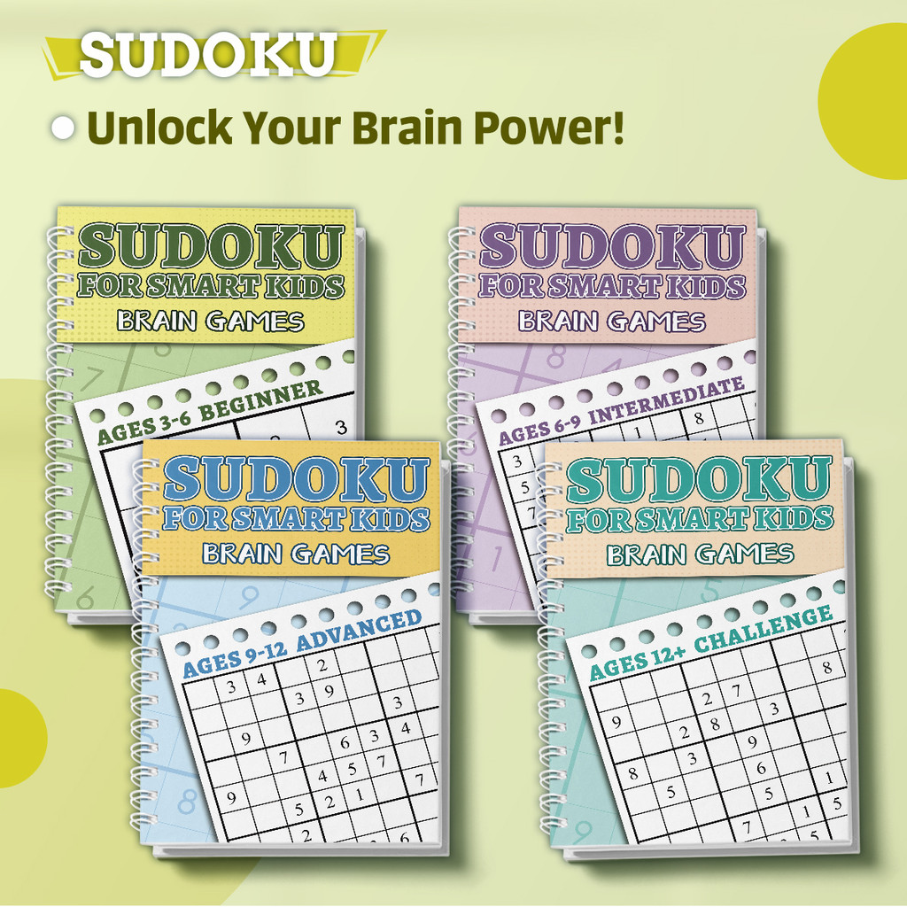 Party Games New Year - Set di Libri Puzzle Sudoku per