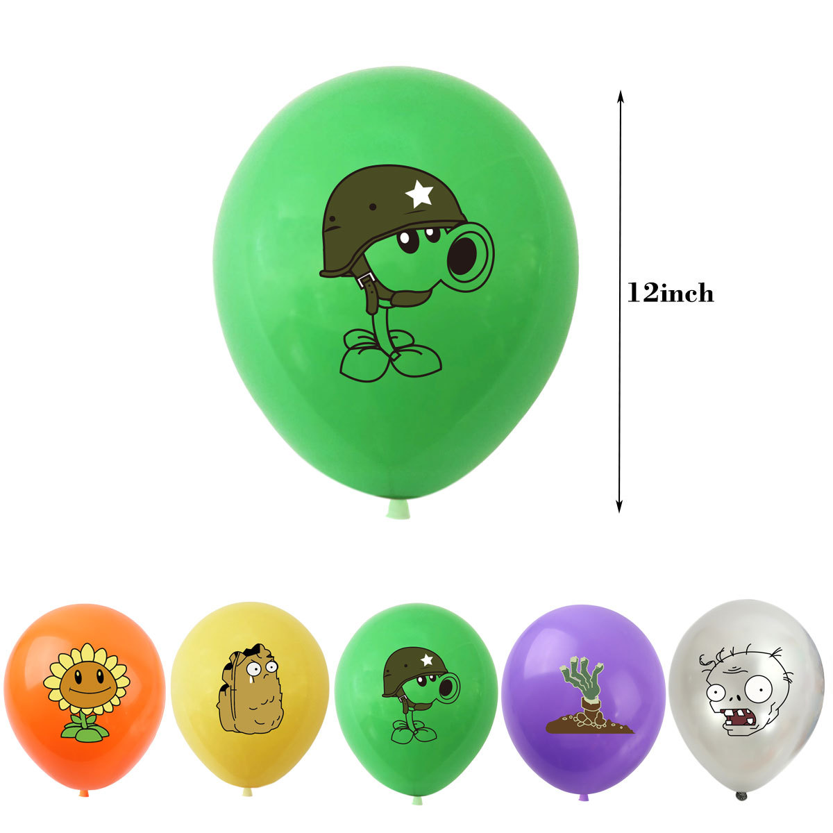 10 pz 12 pollici Piante VS Zom - Zombie Party Games recensione e prezzo