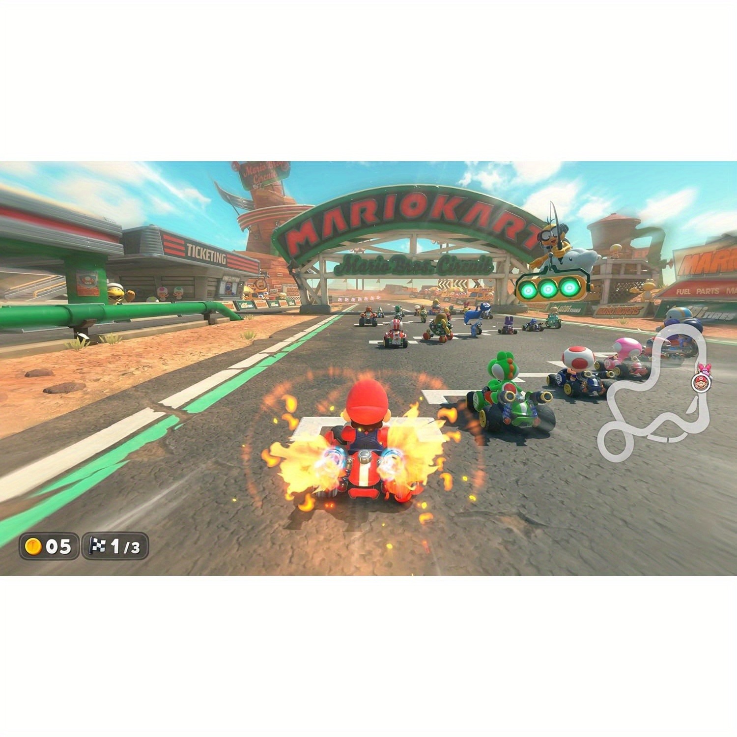 Mario Kart World Scheda di Gio - Party Games Switch 2 recensione e prezzo