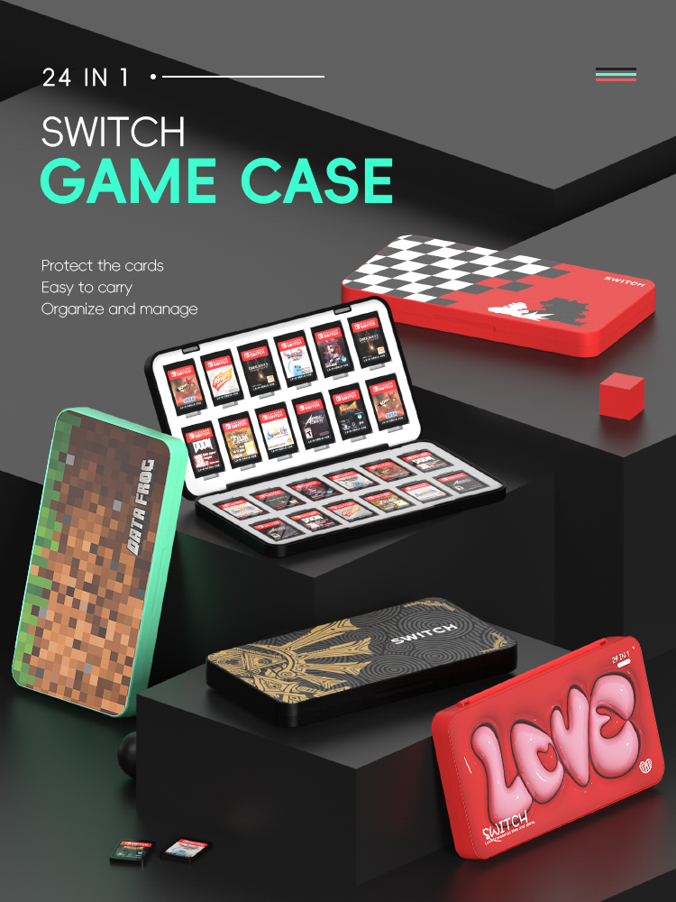 Custodia per carte da gioco 24 - Party Games Nintendo recensione e prezzo