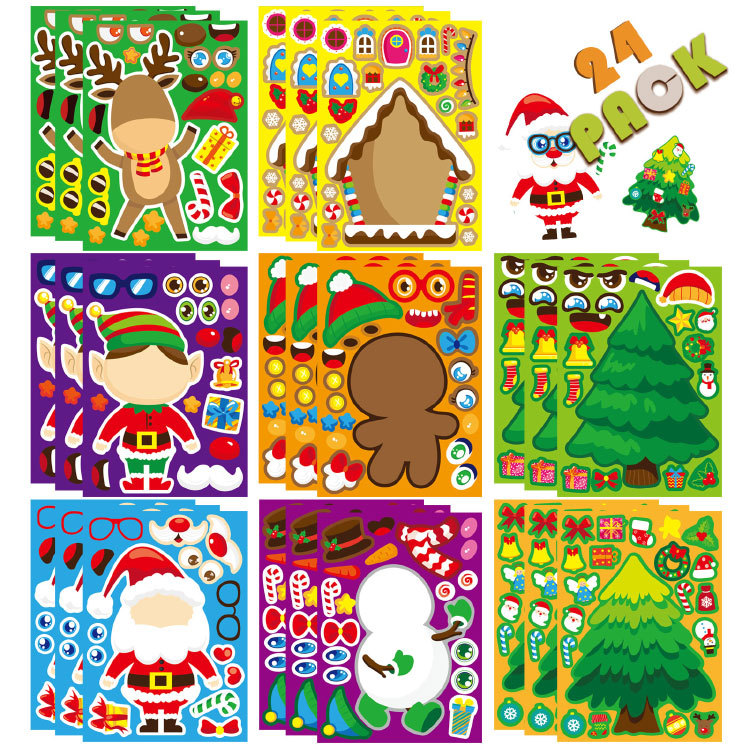 Adesivi Puzzle Natalizi Kawaii - Party Games Phone recensione e prezzo