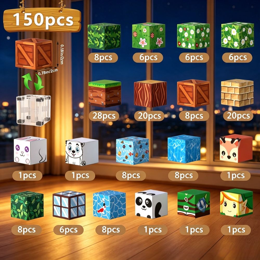 KAVOWORLD 150 pezzi Blocchi Ma - Party Games For 5 Year Olds Indoors recensione e prezzo